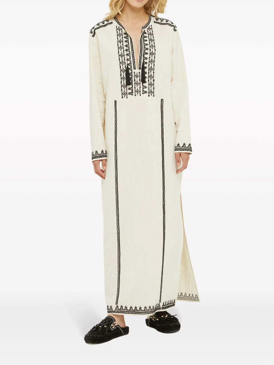 Affordable Akasha dress Alanui cotton-blend embroidered Women 0807